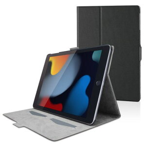 �G���R�� iPad 10.2 ��9/8/7���� (2021/2020/2019�N) �P�[�X �I�[�g�X���[�v�Ή� �t���[�A���O�� �\�t�g���U�[ �u���b�N TB-A19RWVFUBK