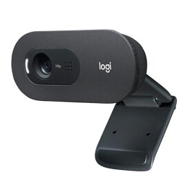 ロジクール WEBカメラ C505 HD 720P 自動光補正 ロングレンジマイク 2Mの長いUSB接続ケーブル ZOOM や SKYPE 等主要なビデオ通話アプリに対応 ブラック ウェブカメラ ウェブカム PC MAC ノートパソコン 国内正規品