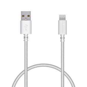 GR(ELECOM)LightningP[uCgjOiPhone[dP[uϋvyiPhoneSE3/SE2/14/13/12ΉzAppleFؕi0.5m(50cm)zCg