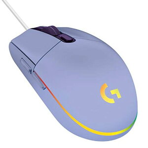 LOGICOOL G �Q�[�~���O�}�E�X G203 �L�� USB �ڑ� �}�E�X G203-LC �y�� 85G LIGHTSYNC RGB 6�v���O�����{�^�� ���C���b�N PC WINDOWS MAC