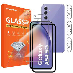 seninhi [3+3���p�b�N] Galaxy a54 5G�p�X�N���[���v���e�N�^�[ 3�p�b�N + �J���������Y�v���e�N�^�[ 3�p�b�N �����K���X�X�N���[���v���e�N�^�[ GalaxyA54 (6.4�C���`) [���t���ȒP�t���[���t��] [�c