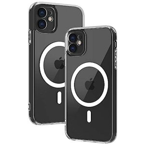 PinLiShengiPhone12�Ή�MagSafe�P�[�X���C�����X�[�d�ϏՌ��}�b�g������TPU+PC�J�o�[�ČRMIL�K�i�A�C�t�H��12�Ռ��z���X�g���b�v�z�[���t���g�уX�}�z�P�[�X(�N���AiPhone12)