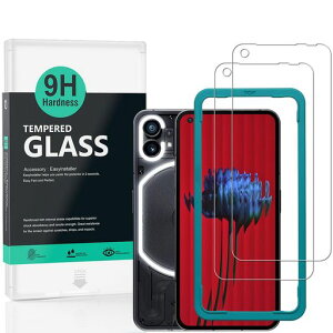 Ibywind �Ή� Nothing phone (1) 5G �K���X�t�B���� 2 ���ی�t�B���� �K�C�h�g�t�� ���菝�h�~�ϏՌ��d�x 9H�����K���X�t�B�����y���炩�Ȏ�G��z�y�C�A�[���z�y�w��F�ؑΉ� ���ȒP�\��t���z