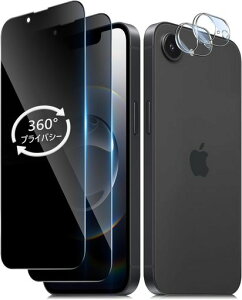 Mankera360�x�`�����h�~�t�B����iPhone16E�p�S�ʕی십���K���X����0.25mm�A�C�t�H��16e�w��h�~ῌ��ጸ��Phone16E360°�S�����v���C�o�V�[�ی�y����4�_�Z�b�g�z�J�����ی�t�B����+