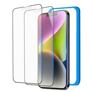 �y �A���`�O���A �z iPhone14Plus / iPhone13ProMax �p �K���X�t�B���� ���炳�� �A�C�t�H��14�v���X/13�v���}�b�N�X �Ή� �t�B���� �t�� �ی� �����K���X �Q�[���p �^�b�`��