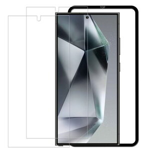 HUAKE�M�����N�V�[s24ultra�ی�t�B�����y(2��)�K���X�t�B����+�K�C�h�g�t���z�K���X�t�B����GalaxyS24Ultra�p���Y�Ɏq�f�ސ������K���X�w��h�~�t���ی�t�B����