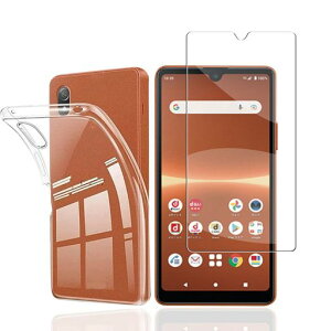 (1���K���X�t�B����+ 1���P�[�X )�Ή�Xperia Ace III SO-53C SOG08 A203SO�P�[�X + Ace III�K���X�t�B�����y���{��-�d�x9H�z�G�N�X�y���A Ace III�t�B�� �� �����K���X �t�� �ی�t�B���� �w��F��