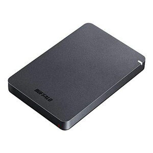 BUFFALO USB3.1(Gen.1)�Ή� �ϏՌ��|�[�^�u��HDD 1TB �u���b�N HD-PGF1.0U3-BKA