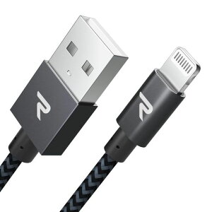 Rampow���C�g�j���O�P�[�u��iphone�[�d�P�[�u���y1m/AppleMfi�F��/�ŐVC89�R�l�N�^/�i�C�����҂�/���ϋv�z�}���[�d�f�[�^�]���Ή�lightning�P�[�u��iPhone14/13/12/11