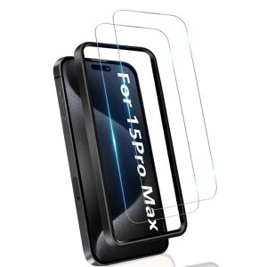 IPHONE 15PRO MAX KXtB IPHONE15 PRO MAXp یtB 6.7INCH Ή KX ߗ dx9H CA[ ϏՌ Uh~ x KChgt \tȒP ACtH 15v}bNX