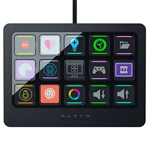 Razer���C�U�[StreamControllerX���R�Ɋ��蓖�ĉ\�ȃ{�^���ɂ�胉�C�u�z�M��R���e���c����ŕ֗��ɂȂ��̌^�R���g���[���[15��Switchblade�{�^����v�Ȕz�M�\�t�g�E�F�A�ɑΉ�