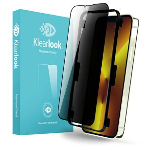 KlearlookPhone13/13pro�K���X�t�B�����`�����h�~�v���C�o�V�[�h�~�n��Phone136.1�C���`�S�ʕی�K���XPhone13pro�����K���X�`�����h�~�^�C�v�̒����ߗ��������P�[�X�Ɋ������t���Ղ�����t��