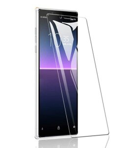 FOR XPERIA 10 II ガラスフィルム エクスペリア 10 II DOCOMO SO-41A AU SOV43 強化ガラス 液晶 保護フィルム (硬度9 H 耐衝撃 飛散防止 貼り付け簡単 自動吸着 気泡ゼロ 指紋防止 ラウンドエッジ加工