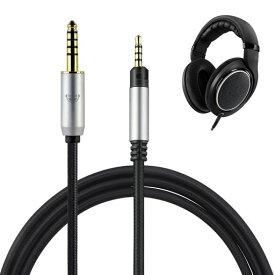 okcscTCHD518ヘッドホンケーブルリケーブルイヤホン・ヘッドホン用SENNHEISER用HD598・HD558・HD518・HD598Cs・HD599に適合OFC4芯長さ2.0m4.4mm