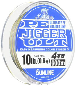 �T�����C��(SUNLINE)PE���C���\���e�B���C�g�W�K�[ULT4�{�g300m1.2��20lb