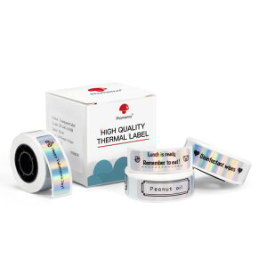 PHOMEMO D30xv^[p  Vo[ _Y e[v xV[  M[ V[ p ڒ܂ Ĕ^Cv V[ [U[ 100/ 3Zbg 12MM*