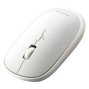 �G���R�� ���C�����X�}�E�X Bluetooth Slint M-TM10BBWH/EC ���^ �É� 4�{�^�� �v���[�����[�h�@�\�t Windows Mac Android iOS iPadOS FireOS�Ή� �z���C�g