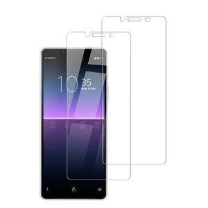 HKKAISxperia10ガラスフィルム【2枚セット】日本製硝子採用Xperia10IISOV43SO-41A用ガラスフィルム強化ガラス液晶保護フィルム