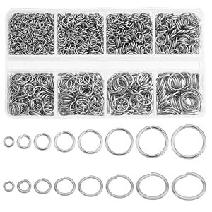 PHPandaHall�ۃJ���V���o�[�}���J��304�X�e�����X�N�Z�T���[�p�[�c��2280��8�T�C�YDIY�N���t�g�����O�����|�p�i3/4/6/7/8/9/10mm