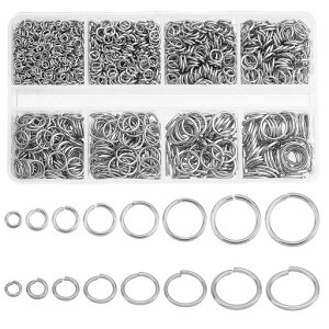 PHPandaHall�ۃJ���V���o�[�}���J��304�X�e�����X�N�Z�T���[�p�[�c��2280��8�T�C�YDIY�N���t�g�����O�����|�p�i3/4/6/7/8/9/10mm