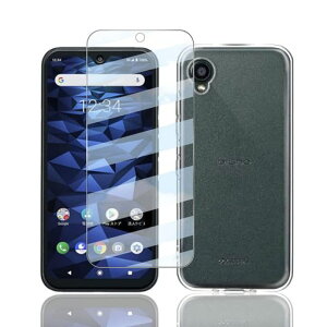 �y1+1�Z�b�g�z�Ή����Z��KYOCERADIGNOBX2A101KC�p�̃K���X�t�B����+�P�[�X�J�o�[TPU�y���{���Ɏq���zDIGNOBX2�����K���X�ی�t�B�����d�x9H�ώw�䎩���z�����͂�ی�\�t�ȒPDIGNO