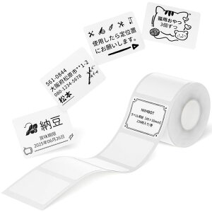 NIIMBOT ���x���V�[�� ���M���x���p�� B1/B1Pro/B2/B2Pro/B21/B21Pro/B31���x���v�����^�[�Ή� 40*30mm