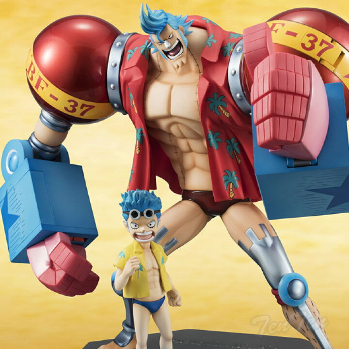 楽天市場】ワンピース フィギュア フランキー POP CB-R3 フランキー 