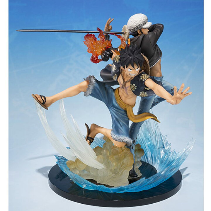 楽天市場 ワンピース フィギュア フィギュアーツzero モンキー D ルフィ トラファルガー ロー 5th Anniversary Edition 即納品 天天ストア 楽天市場店