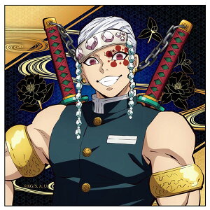 鬼滅の刃 マイクロファイバー 宇髄 天元 【即納品】 鬼滅 うずい てんげん マイクロファイバー タオル ハンドタオル きめつのやいば グッズ タペストリー