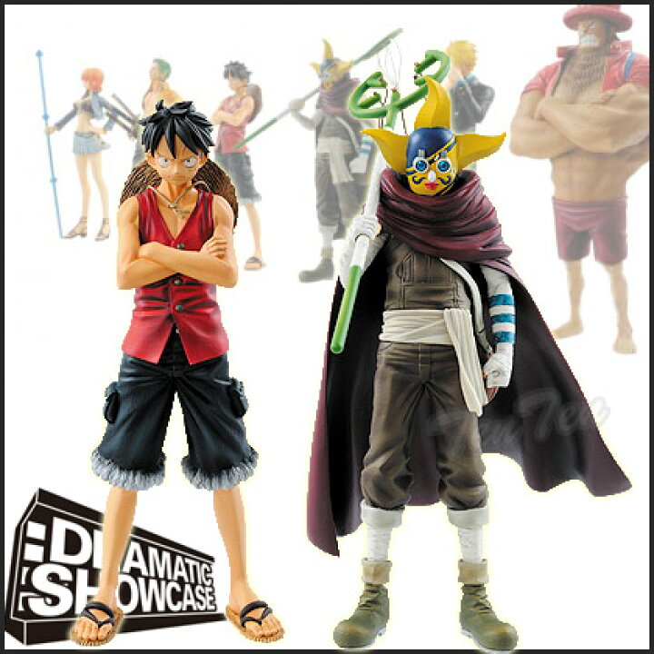 楽天市場 ワンピース フィギュア ルフィ ウソップ 2体セット ワンピース Dramatic Showcase 3rd Season Vol 2 ルフィ そげキング 即納品 エニエスロビー One Piece 天天ストア 楽天市場店