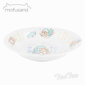 mofusand カレー皿 【即納品】 モフサンド 正規品 食器 皿 猫 サメにゃん