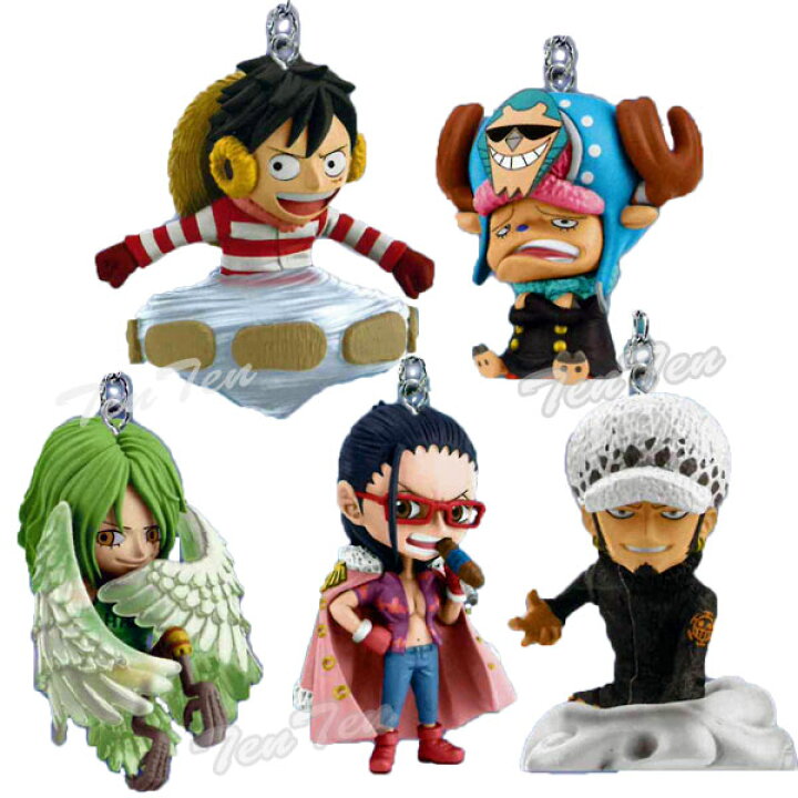 楽天市場 ワンピース グッズ デフォルメフィギュアキーホルダー パンクハザード Vol 2 全5種セット 即納品 天天ストア 楽天市場店
