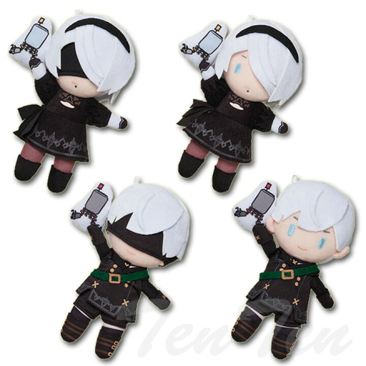 楽天市場】NieR:Automata Ver1.1a ぬいぐるみマスコットwithポッド 全4 