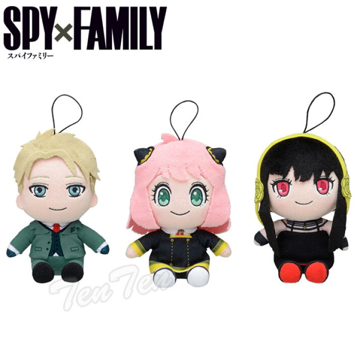 楽天市場】SPY×FAMILY モアプラス ぬいぐるみ Vol.1 全3種セット 