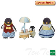 シルバニアファミリー 人形 【 ペンギンファミリー 】 FS-45 おもちゃ ドールハウス Sylvanian Families …