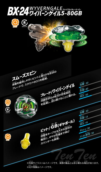 楽天市場】BEYBLADE X BX-24 ランダムブースターVol.2 【即納品】 TV 