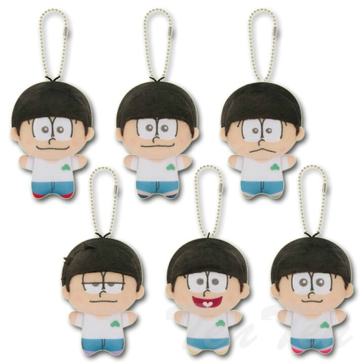 楽天市場】TVアニメ おそ松さん ぬいぐるみ 全6種セット おそ松 カラ松 