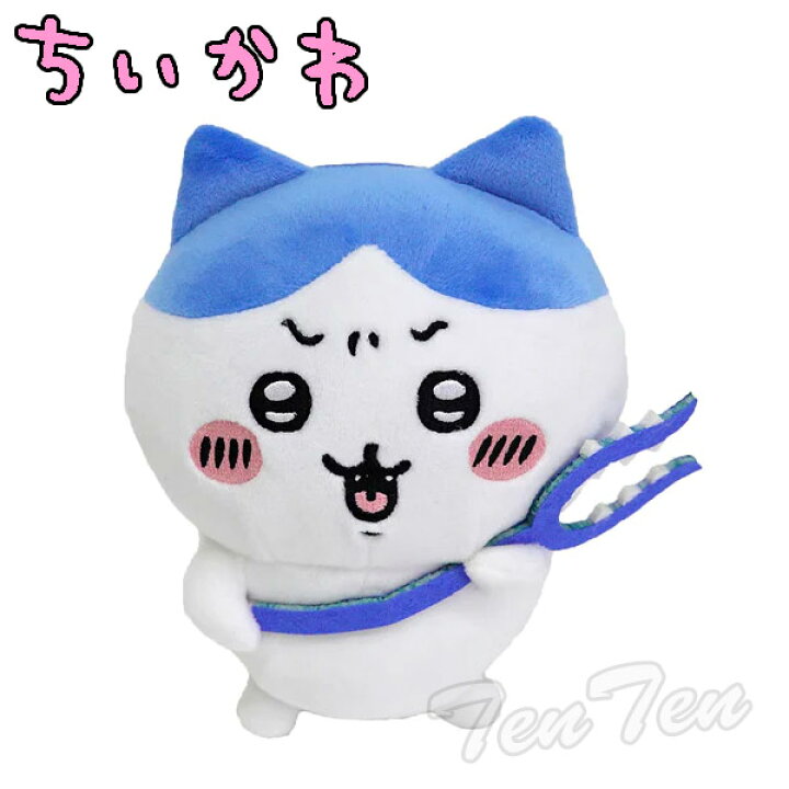 楽天市場】ちいかわ 『 ぽてたま ぬいぐるみ 』 ハチワレ さすまた  
