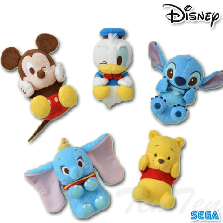 楽天市場】ディズニー 赤いほっぺころりんぬいぐるみ 全5種セット 