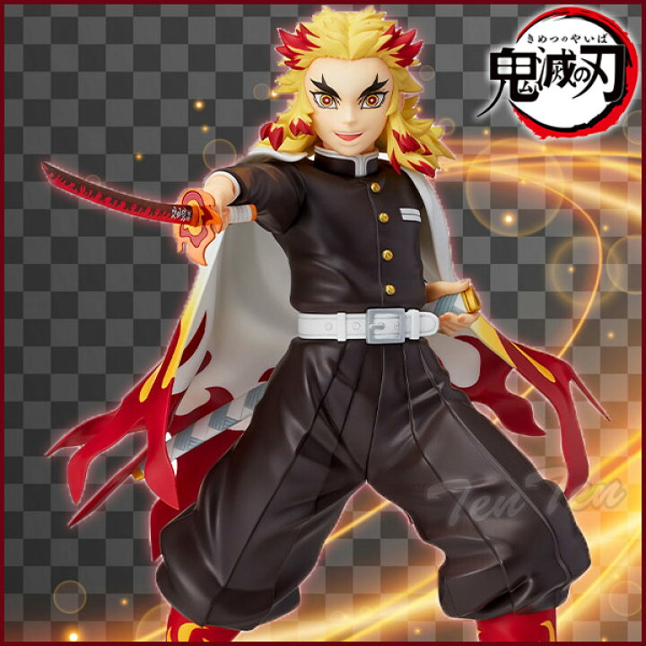 楽天市場】鬼滅の刃 スーパープレミアムフィギュア 煉獄 杏寿郎 (れん 