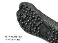 安全靴半長靴甲ガード安全スパイクシューズI-778G安全靴アルミ製甲防護板スパイク底鋼製先芯耐水荘快堂ブラック黒23.0〜30.0cm