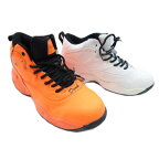 安全靴 DUNK DN-550 GDジャパン 紐タイプ オレンジ ホワイト 25.0〜27.0 28.0 鋼製先芯