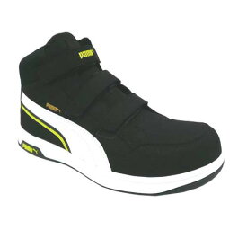 安全靴 プーマ PUMA HERITAGE AIRTWIST 2.0 BLACK MID H&L マジック 23.0〜30.0cm 樹脂先芯