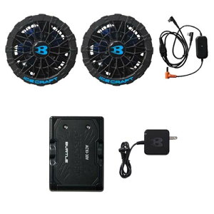 �󒲃E�F�A�p �y���`�F�t�@���o�b�e���[�Z�b�g IC10-1+AC10 30V �u���b�N BURTLE �o�[�g��
