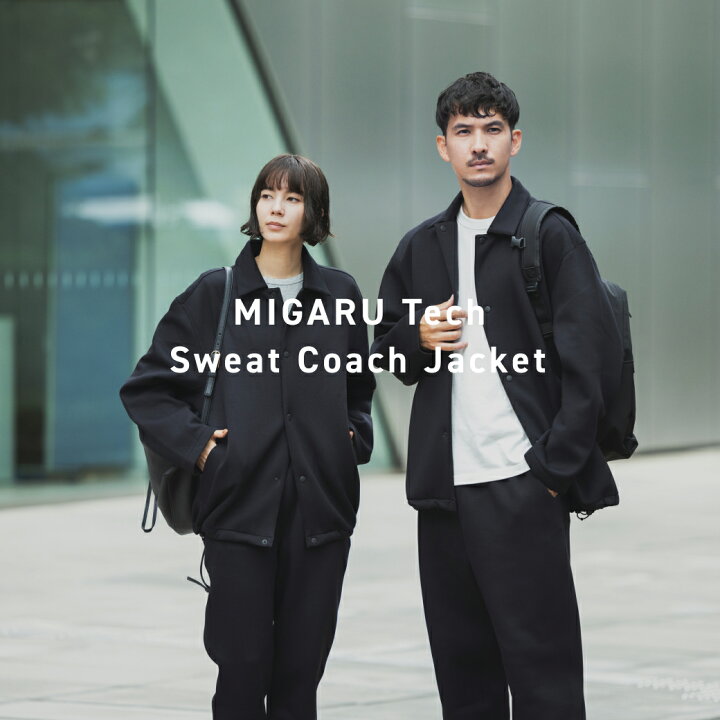 楽天市場】【TENTIAL公式】MIGARU Tech Sweat Coach Jacket テンシャル 