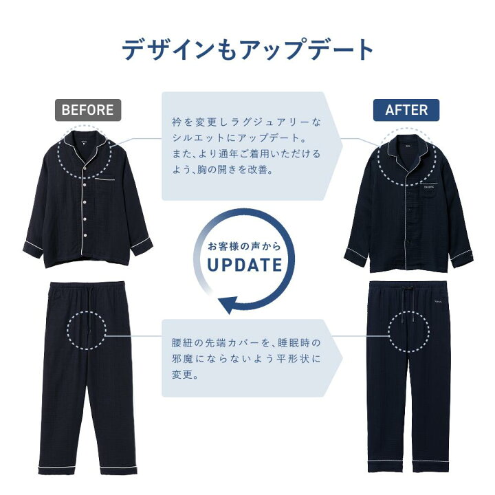 楽天市場】【TENTIAL 公式】BAKUNE パジャマ ガーゼ リカバリーウェア 