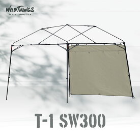 【ポイント5倍！】【公式】ワイルドシングス WILD THINGS　BASE CAMP SWT1-300 ベースキャンプ タープ シェルター 横幕 サイドウォール GO OUT CAMP HACK ロッジ型 業務用 大型 野外 露店 店頭販売 大型シェルター