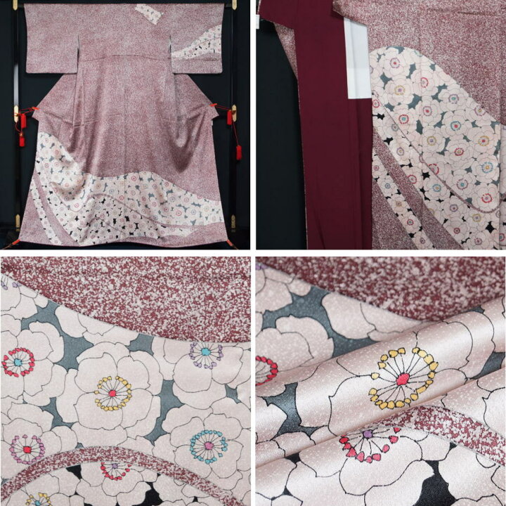 楽天市場】【リサイクル 着物 訪問着 付下げ】新品・未使用 着物4点 