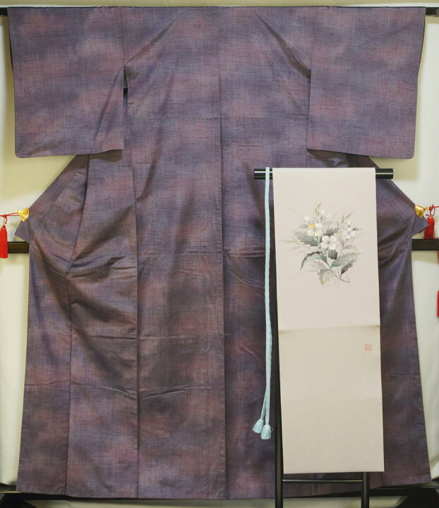 楽天市場】着物セット 紬・作家物 名古屋帯・帯締め 3点 セット 縞に  