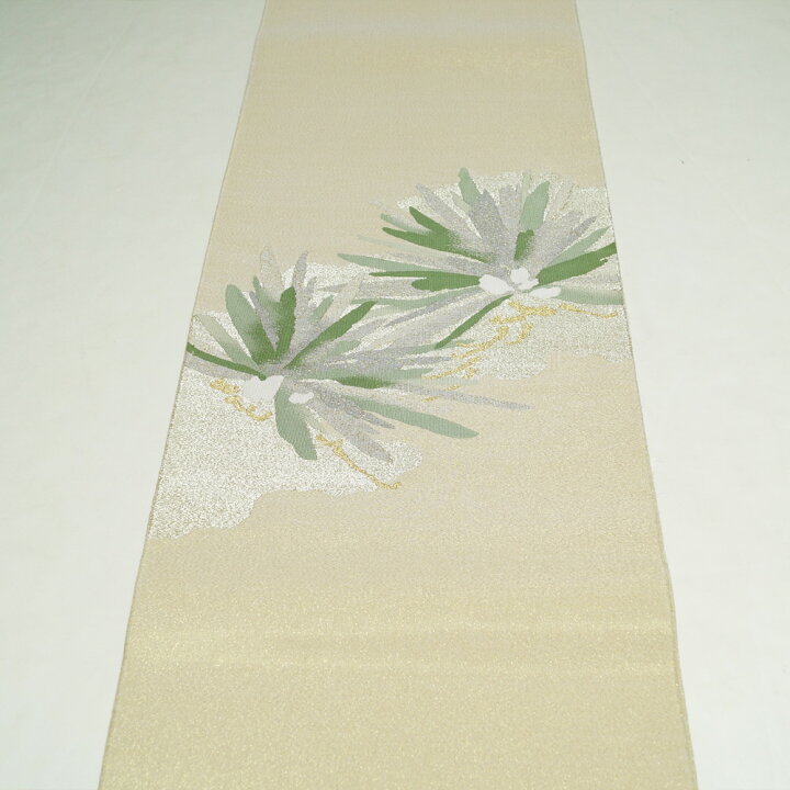 楽天市場】本つづれ勝山 袋帯 爪掻つづれ織 未使用品 暁山人作 松籟 桐 